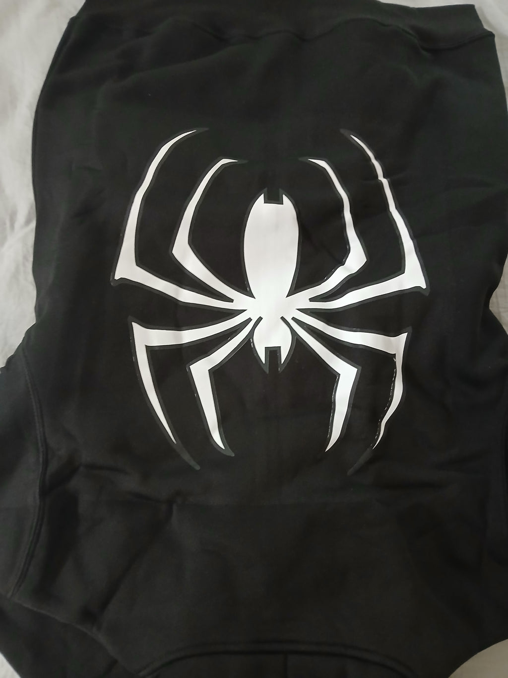 Y2K Spider Graphic Full-Zip Hoodie – Brand New / Sealed