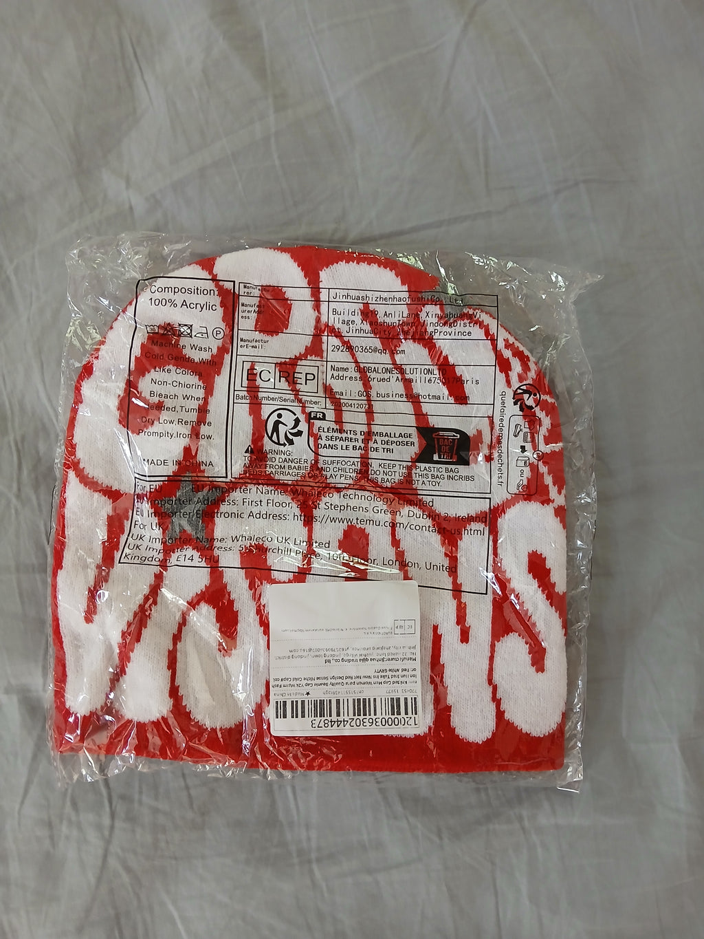 Y2K Streetwear Beanie Bundle - Spider Web & Graffiti Knit Beanies