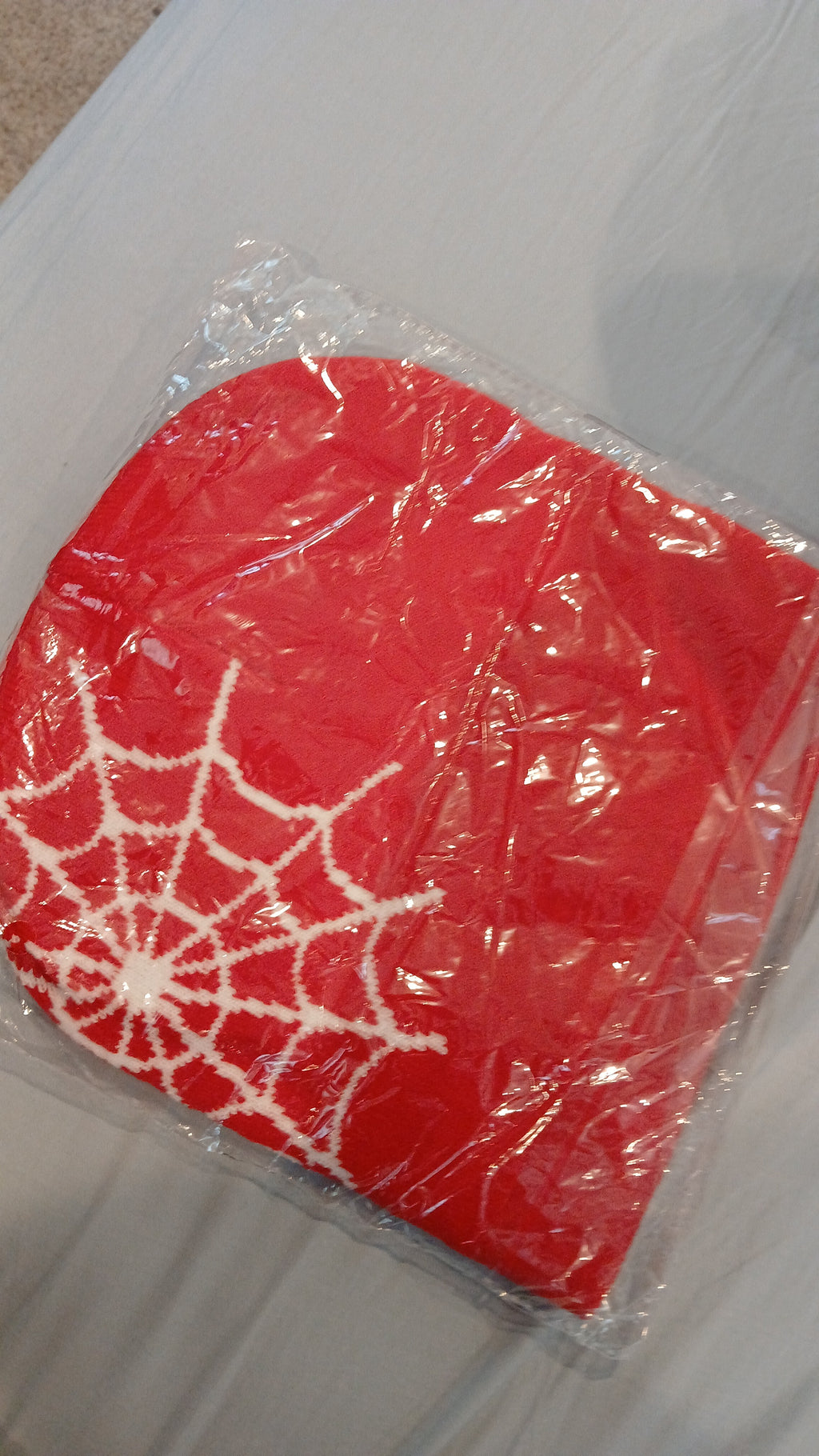 Y2K Streetwear Beanie Bundle - Spider Web & Graffiti Knit Beanies